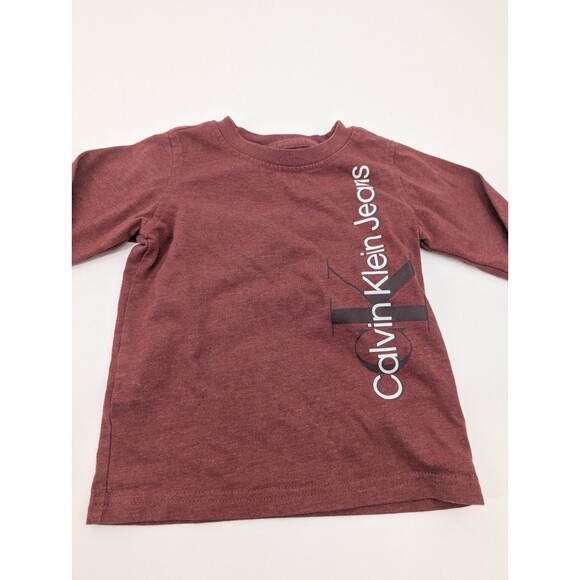 Toddler Boy Long Sleeve T-Shirt Lot of 3 Calvin Klein Carters Epic Threads SZ 2T - Picture 4 of 7